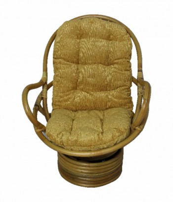 SWIVEL ROCKER кресло-качалка, ротанг №4 в Новокремлёвском - novokremlyovskoe.mebel54.com | фото