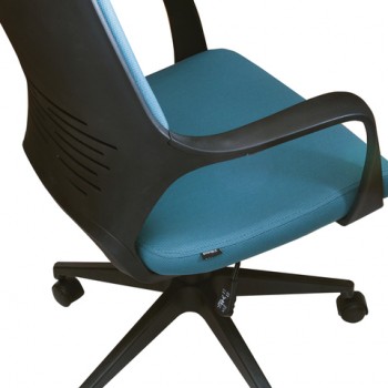 Кресло офисное BRABIX Prime EX-515 (голубая ткань) в Новокремлёвском - novokremlyovskoe.mebel54.com | фото