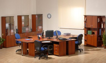 Мебель для персонала Рубин 40 Сосна Астрид в Новокремлёвском - novokremlyovskoe.mebel54.com | фото